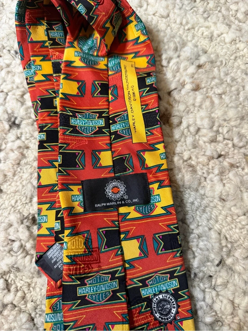 Harley-Davidson Ralph Marlin Thunderbird Tie